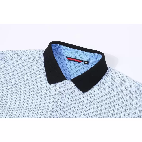 Alex Vando Mens Polo Shirts Short Sleeve Regular Fit Fashion Designed Shirt