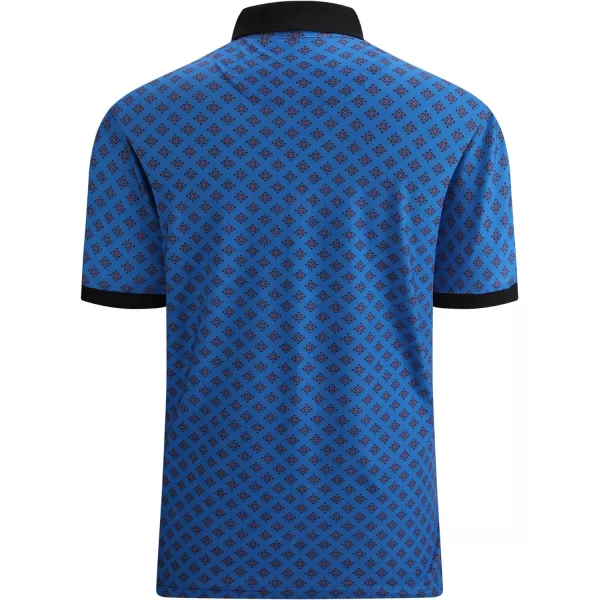 Alex Vando Mens Polo Shirts Short Sleeve Regular Fit Fashion Designed Shirt