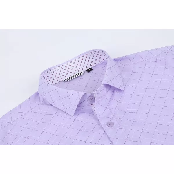 Alex Vando Mens Printed Dress Shirts Long Sleeve Regular Fit Button Down Shirt