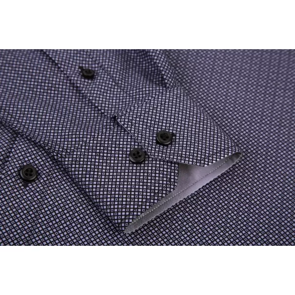 Alex Vando Mens Printed Dress Shirts Long Sleeve Regular Fit Button Down Shirt