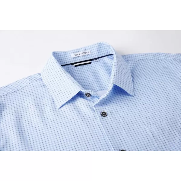 Alex Vando Mens Printed Dress Shirts Long Sleeve Regular Fit Button Down Shirt