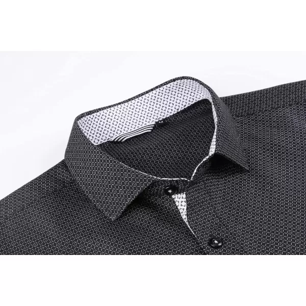 Alex Vando Mens Printed Dress Shirts Long Sleeve Regular Fit Button Down Shirt