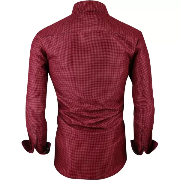 Alex Vando Mens Printed Dress Shirts Long Sleeve Regular Fit Button Down Shirt