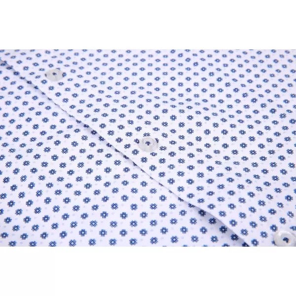 Alex Vando Mens Printed Dress Shirts Long Sleeve Regular Fit Button Down Shirt