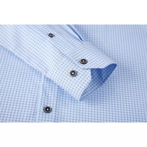 Alex Vando Mens Printed Dress Shirts Long Sleeve Regular Fit Button Down Shirt