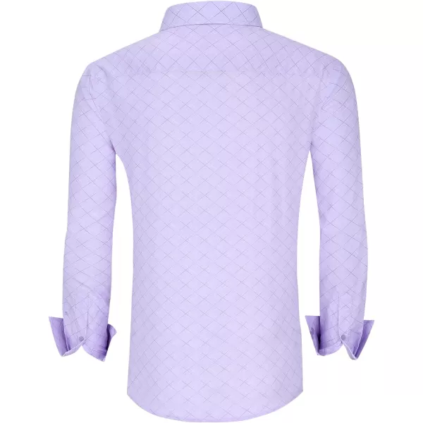Alex Vando Mens Printed Dress Shirts Long Sleeve Regular Fit Button Down Shirt