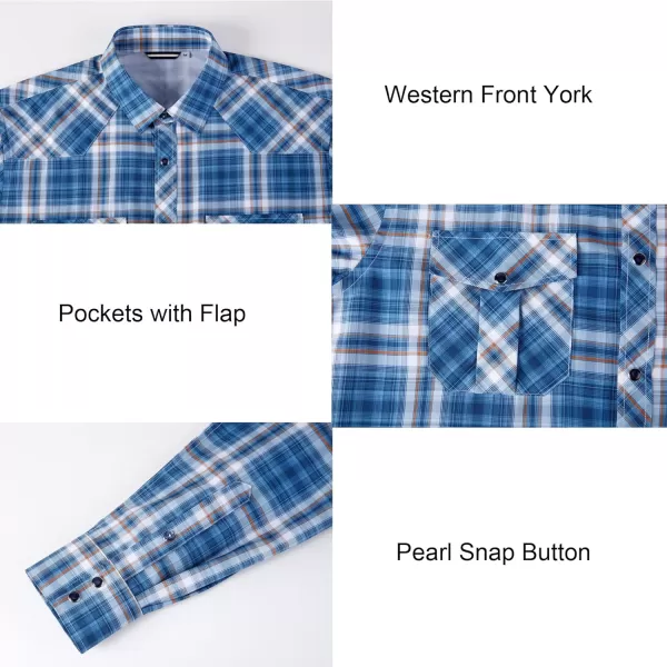 Alex Vando Mens Western Shirts Long Sleeve Casual Cowboy Shirts for Men