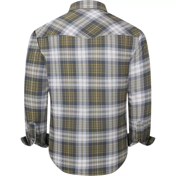 Alex Vando Mens Western Shirts Long Sleeve Casual Cowboy Shirts for Men