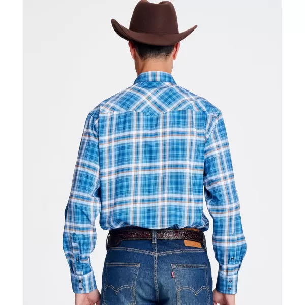 Alex Vando Mens Western Shirts Long Sleeve Casual Cowboy Shirts for Men