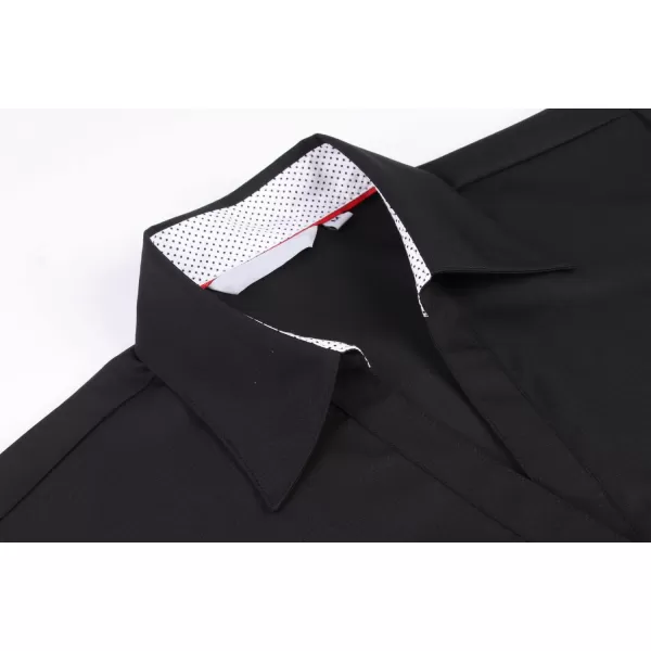 Alex Vando Womens Button Down Shirt Wrinkle Free Casual Long Sleeve Work Blouse Tops