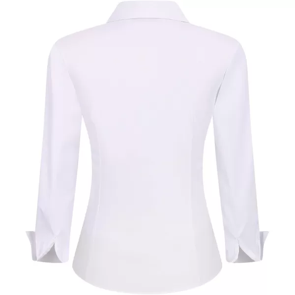 Alex Vando Womens Button Down Shirt Wrinkle Free Casual Long Sleeve Work Blouse Tops