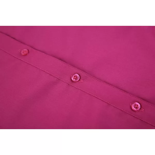 Alex Vando Womens Button Down Shirt Wrinkle Free Casual Long Sleeve Work Blouse Tops