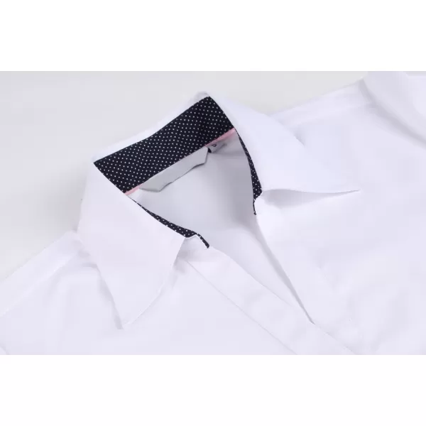 Alex Vando Womens Button Down Shirt Wrinkle Free Casual Long Sleeve Work Blouse Tops
