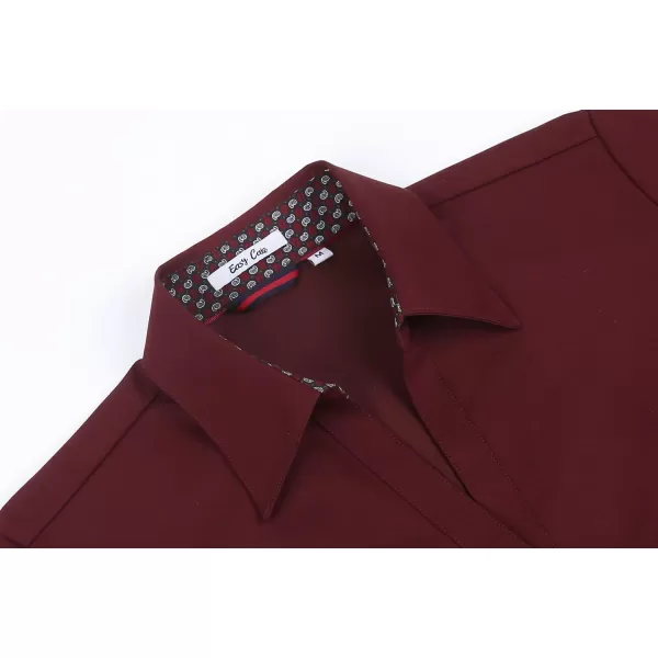 Alex Vando Womens Button Down Shirt Wrinkle Free Casual Long Sleeve Work Blouse Tops