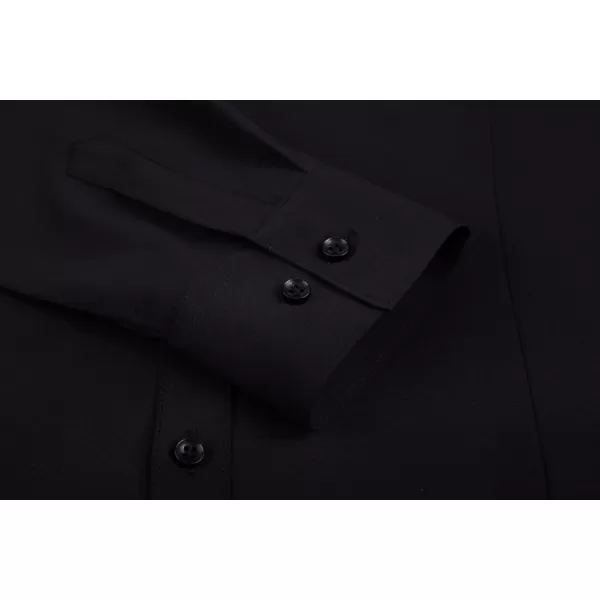 Alex Vando Womens Dress Shirts Wrinkle Free Regular Fit Long Sleeve Stretch Work Shirt