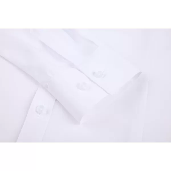 Alex Vando Womens Dress Shirts Wrinkle Free Regular Fit Long Sleeve Stretch Work Shirt
