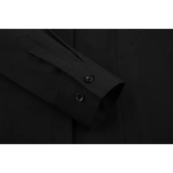 Alex Vando Womens Dress Shirts Wrinkle Free Regular Fit Long Sleeve Stretch Work Shirt