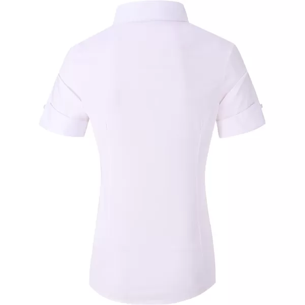 Alex Vando Womens Dress Shirts Wrinkle Free Regular Fit Long Sleeve Stretch Work Shirt