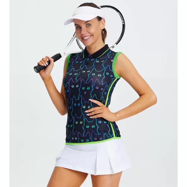 Alex Vando Women's Golf Shirts Moisture Wicking Short Sleeve Tops Solid Casual Shirts for Women