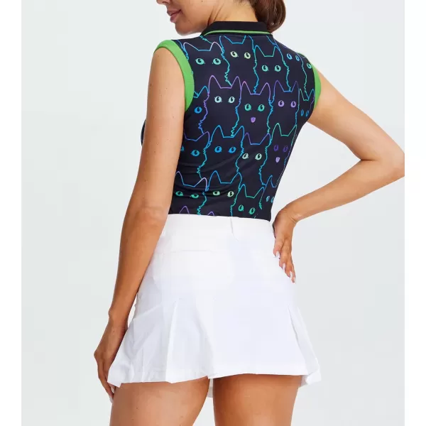 Alex Vando Women's Golf Shirts Moisture Wicking Short Sleeve Tops Solid Casual Shirts for Women