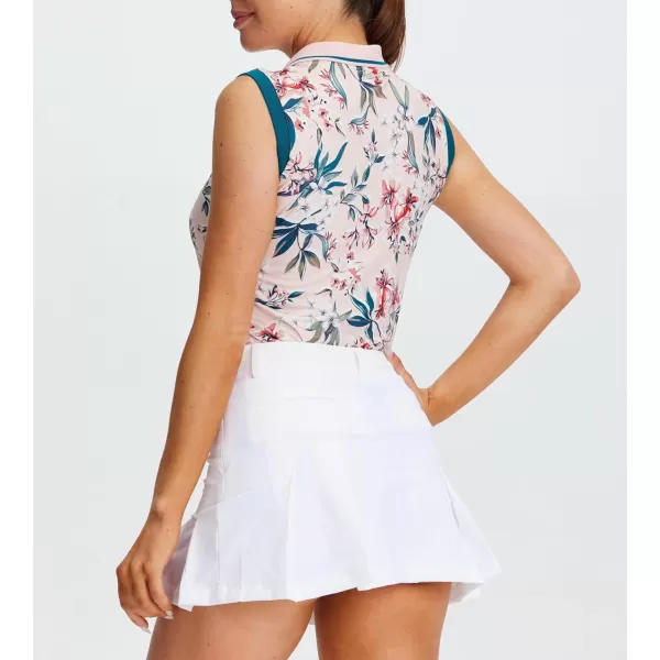 Alex Vando Women's Golf Shirts Moisture Wicking Short Sleeve Tops Solid Casual Shirts for Women