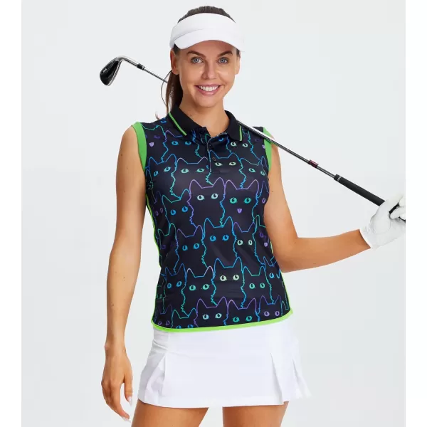 Alex Vando Women's Golf Shirts Moisture Wicking Short Sleeve Tops Solid Casual Shirts for Women