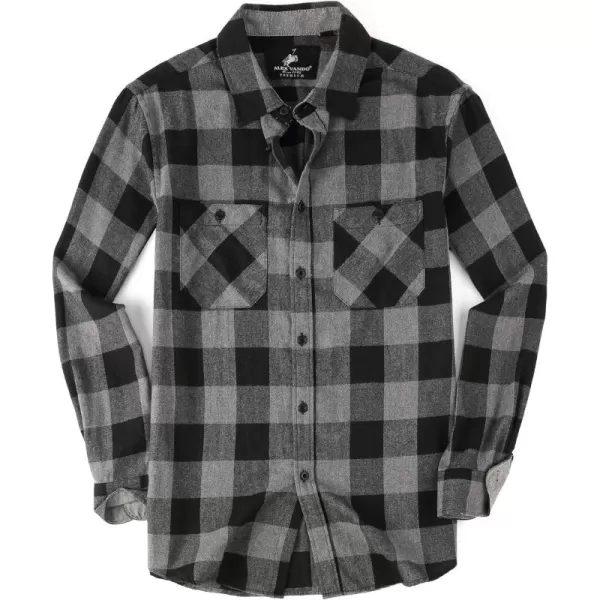 Alex Vando Mens Button Down Shirts Regular Fit Long Sleeve Casual Plaid Flannel Shirt