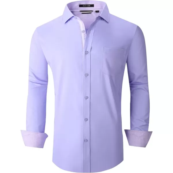 Alex Vando Mens Dress Shirts Wrinkle Free Regular Fit Stretch Rayon Button Down Shirt