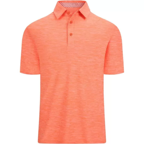 Alex Vando Mens Golf Shirt Moisture Wicking Quick-Dry Short Sleeve Casual Polo Shirts for Men