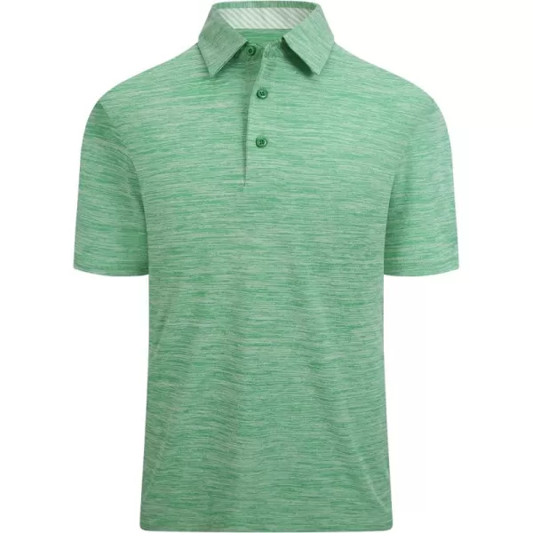 Alex Vando Mens Golf Shirt Moisture Wicking Quick-Dry Short Sleeve Casual Polo Shirts for Men