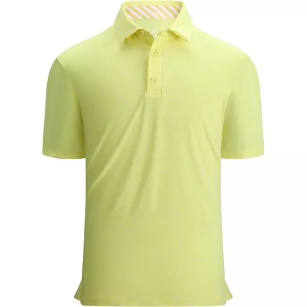 Alex Vando Mens Golf Shirt Moisture Wicking Quick-Dry Short Sleeve Casual Polo Shirts for Men