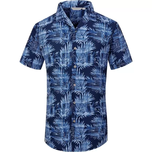 Alex Vando Mens Hawaiian Shirts Short Sleeve Summer Aloha Hawaii Shirts