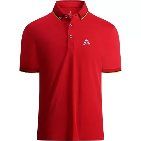 Alex Vando Mens Polo Shirts Short Sleeve Regular Fit Fashion Designed Shirt