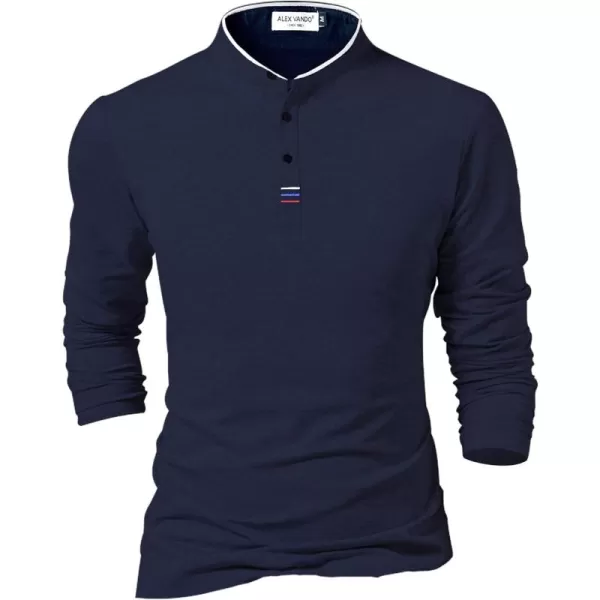 Alex Vando Mens Polo Shirts Short Sleeve Regular Fit Fashion Designed Shirt