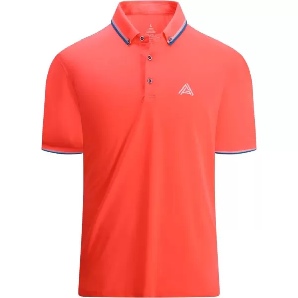 Alex Vando Mens Polo Shirts Short Sleeve Regular Fit Fashion Designed Shirt