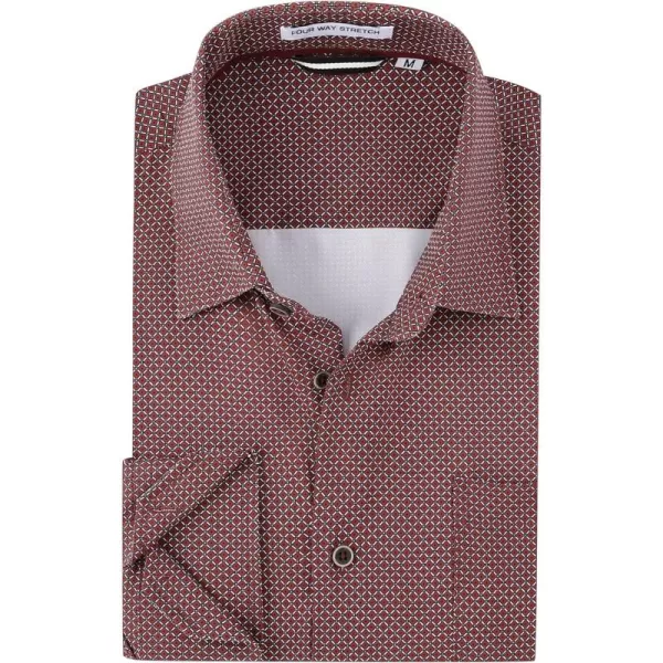 Alex Vando Mens Printed Dress Shirts Long Sleeve Regular Fit Button Down Shirt