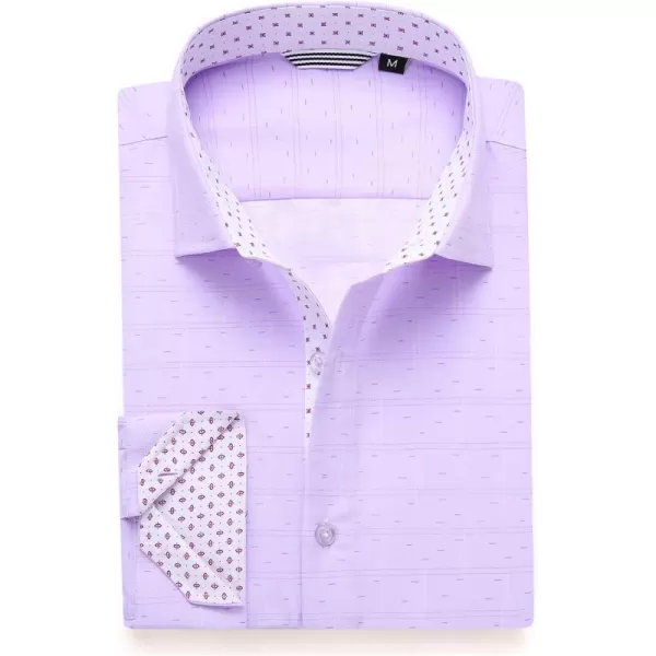 Alex Vando Mens Printed Dress Shirts Long Sleeve Regular Fit Button Down Shirt