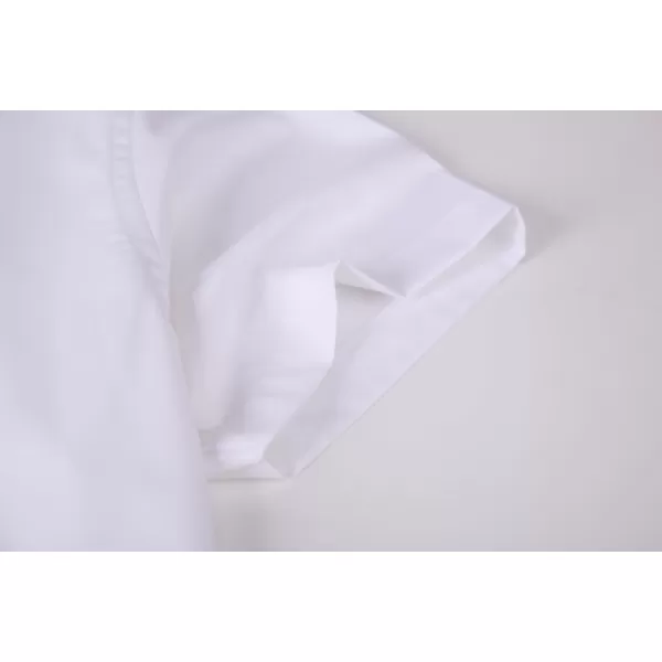 Alex Vando Mens Short Sleeve Dress Shirt Solid Rayon Button Down Shirt