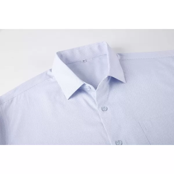 Alex Vando Mens Dress Shirts Wrinkle Free Regular Fit Stretch Rayon Bamboo Button Down Shirt