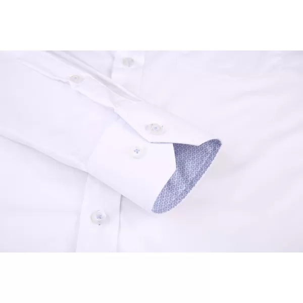 Alex Vando Mens Dress Shirts Wrinkle Free Regular Fit Stretch Rayon Bamboo Button Down Shirt