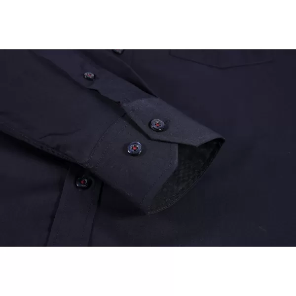 Alex Vando Mens Dress Shirts Wrinkle Free Regular Fit Stretch Rayon Bamboo Button Down Shirt