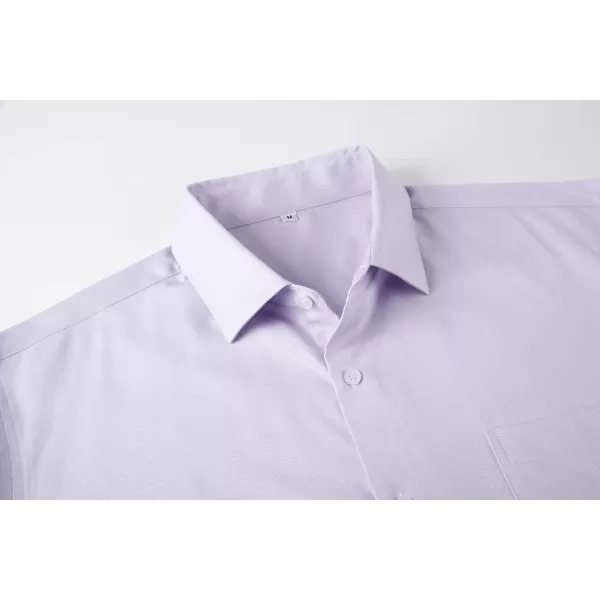 Alex Vando Mens Dress Shirts Wrinkle Free Regular Fit Stretch Rayon Bamboo Button Down Shirt