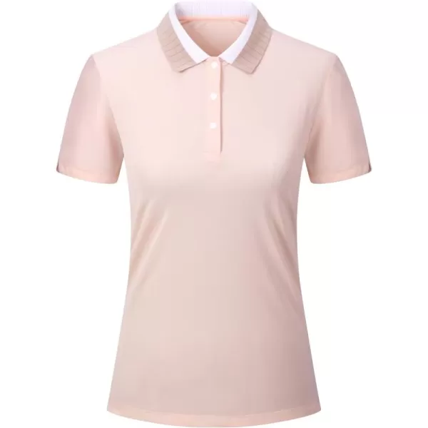 Alex Vando Women's Golf Shirts Moisture Wicking Lightweight Athletic Sports Polo Shirt