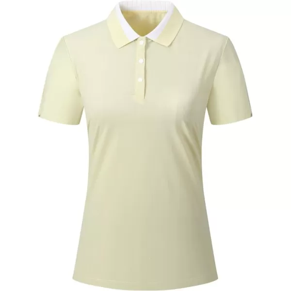 Alex Vando Women's Golf Shirts Moisture Wicking Lightweight Athletic Sports Polo Shirt