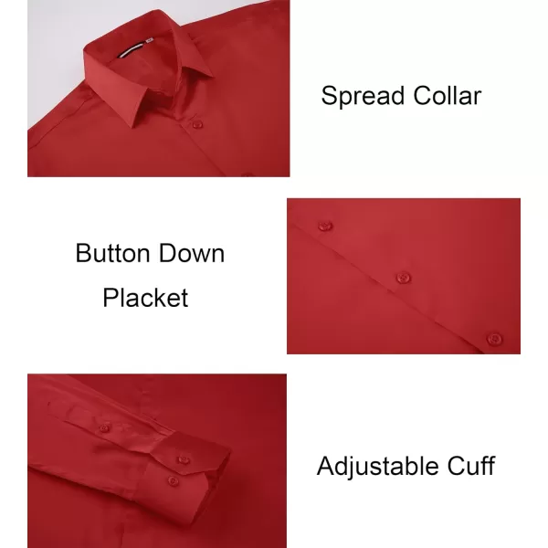 Alex Vando Mens Luxury Satin Dress Shirt Long Sleeve Silk Shiny Sateen Party Shirt