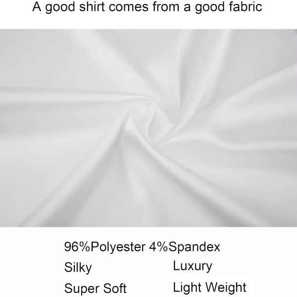 Alex Vando Mens Luxury Satin Dress Shirt Long Sleeve Silk Shiny Sateen Party Shirt