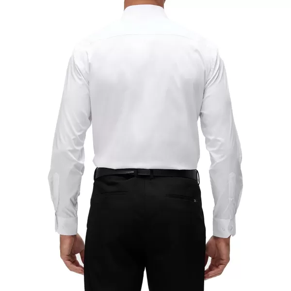 Alex Vando Mens Dress Shirt Long Sleeve Solid Cotton Stretch Button Down Shirt