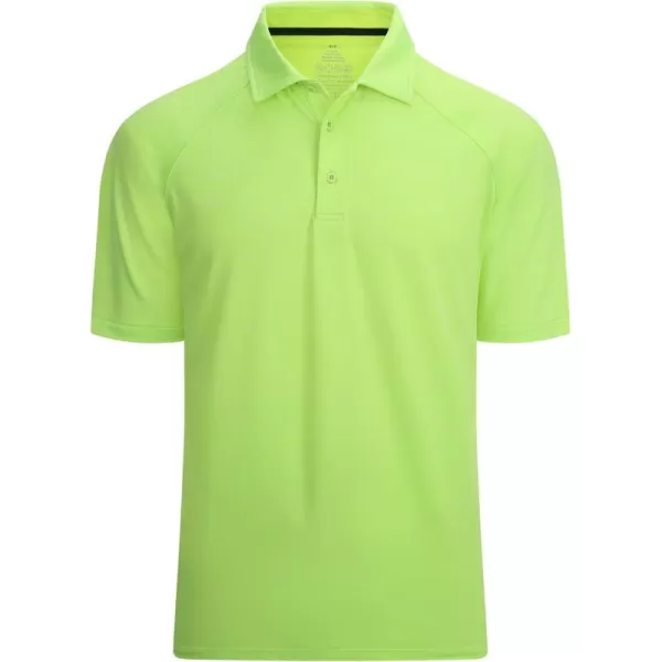 Alex Vando Mens Golf Shirt Moisture Wicking Quick-dry Short Sleeve Casual Polo Shirts for Men