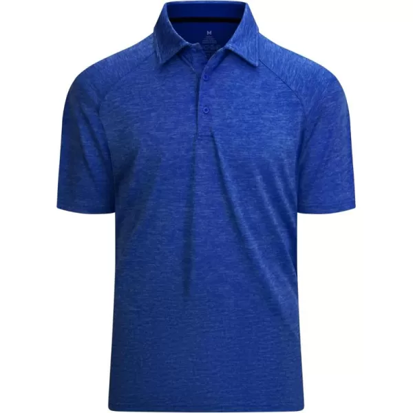 Alex Vando Mens Golf Shirt Moisture Wicking Quick-dry Short Sleeve Casual Polo Shirts for Men
