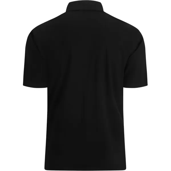 Alex Vando Mens Cotton Polo Shirts V-Neck Short Sleeve Casual Shirts for Men